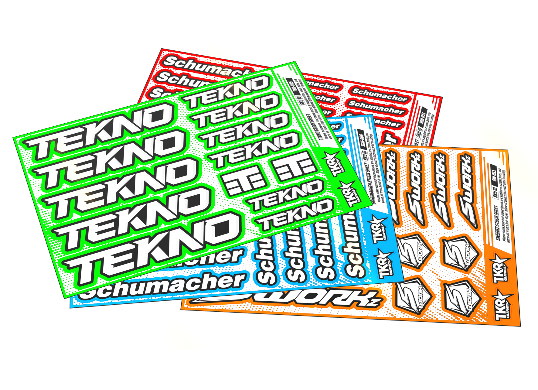 STOCK MANUFACTURER DECALS