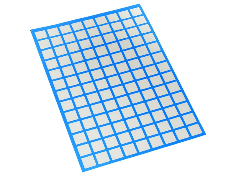 Peel and Paint MASKING SHEET for Lexan Buggy Shells!  (18mm SQUARE)