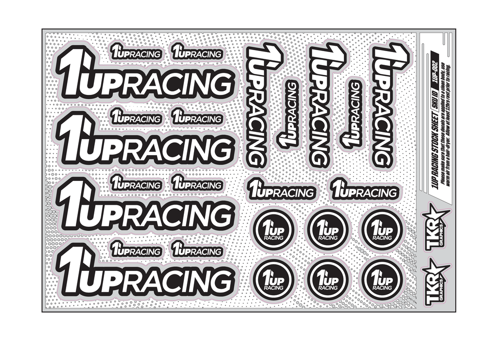 1UP RACING A5 STOCK SHEET