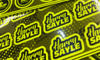 PRO FLUORESCENT NAME DECALS