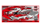 TEAM XRAY XB2C 2026 (321124) CHASSIS PROTECTOR SKIN