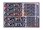 HOLOGRAPHIC AGAMA A5 STOCK SHEET