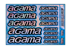 HOLOGRAPHIC AGAMA A5 STOCK SHEET