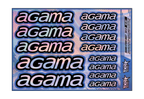 HOLOGRAPHIC AGAMA A5 STOCK SHEET