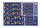 HOLOGRAPHIC AGAMA A5 STOCK SHEET