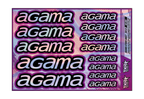 HOLOGRAPHIC AGAMA A5 STOCK SHEET
