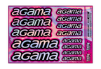 HOLOGRAPHIC AGAMA A5 STOCK SHEET