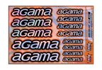 HOLOGRAPHIC AGAMA A5 STOCK SHEET