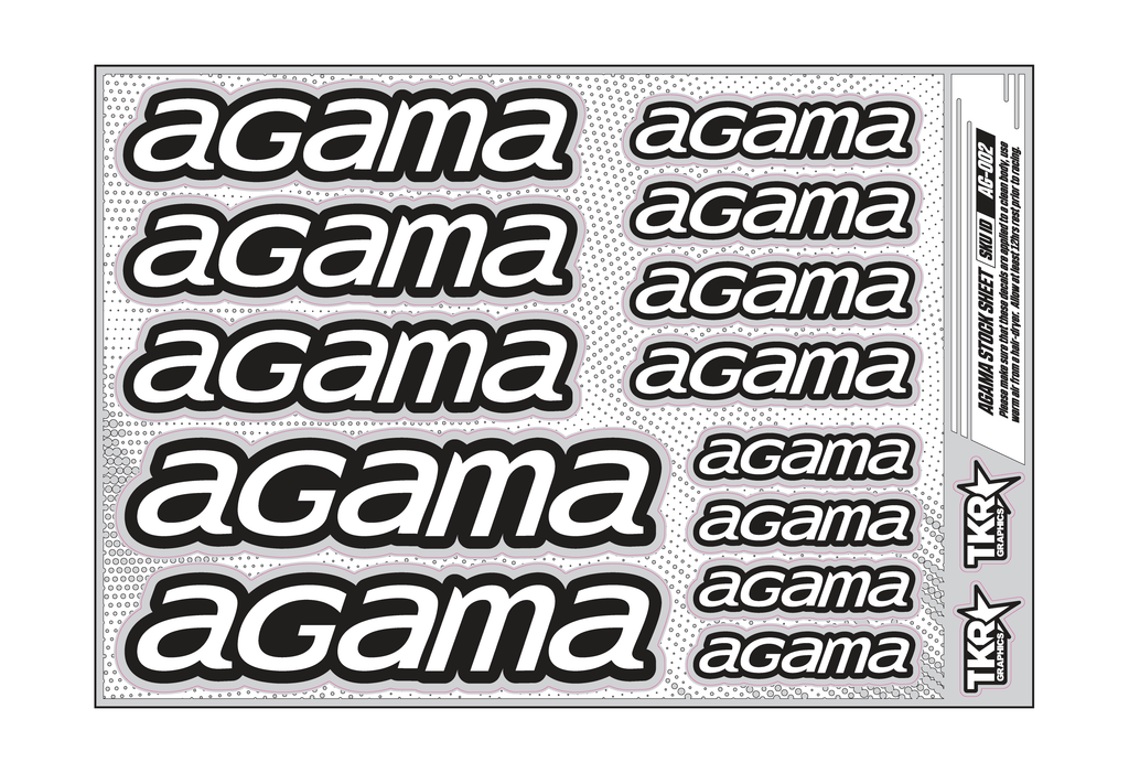 AGAMA A5 STOCK SHEET
