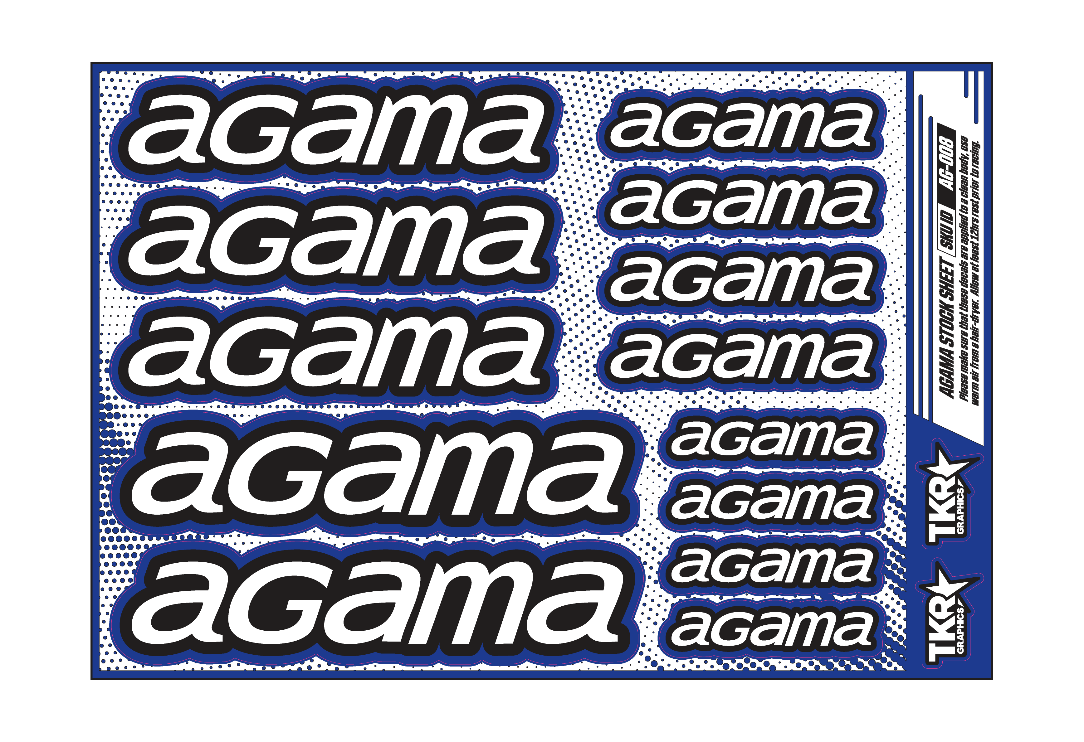 AGAMA A5 STOCK SHEET