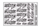 ALPHA PLUS ENGINES A5 STOCK SHEET