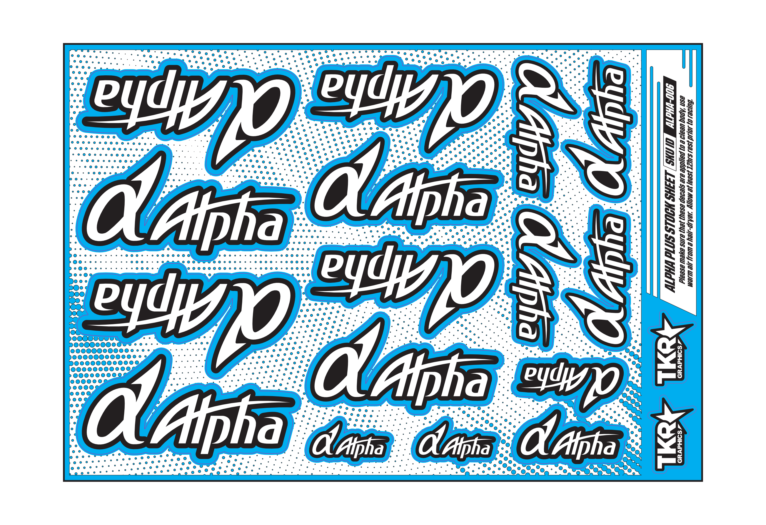 ALPHA PLUS ENGINES A5 STOCK SHEET