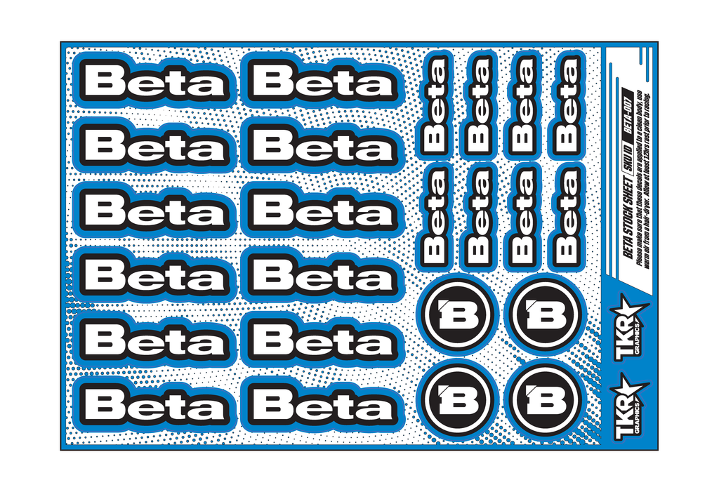 BETA A5 STOCK SHEET