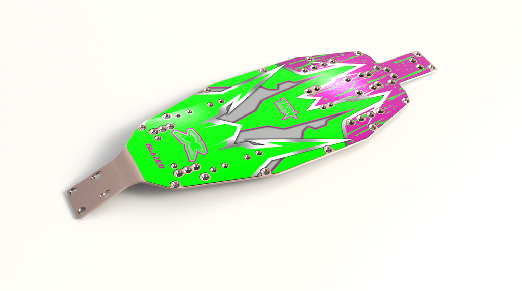 TEAM XRAY XB2C 2026 (321124) CHASSIS PROTECTOR SKIN