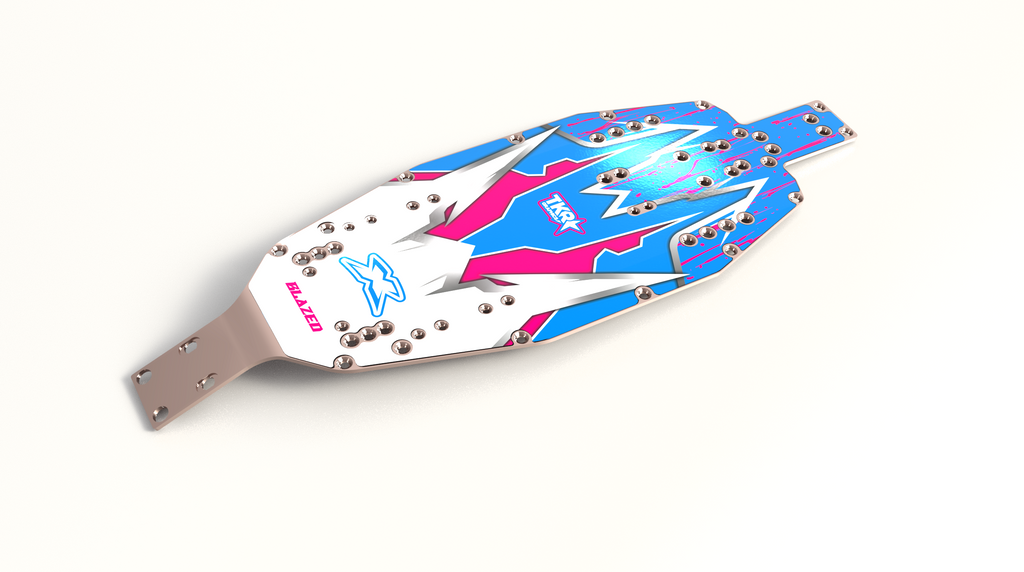 TEAM XRAY XB2C 2026 (321124) CHASSIS PROTECTOR SKIN