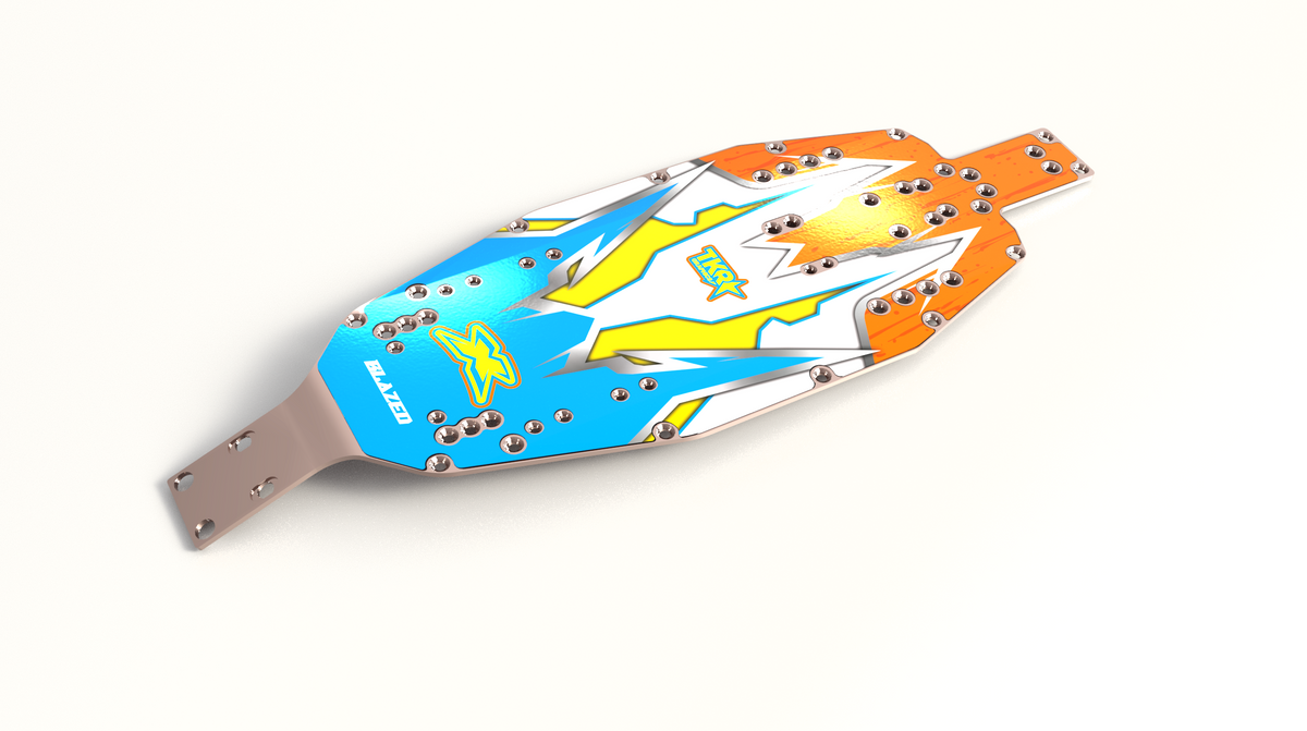 TEAM XRAY XB2C 2026 (321124) CHASSIS PROTECTOR SKIN