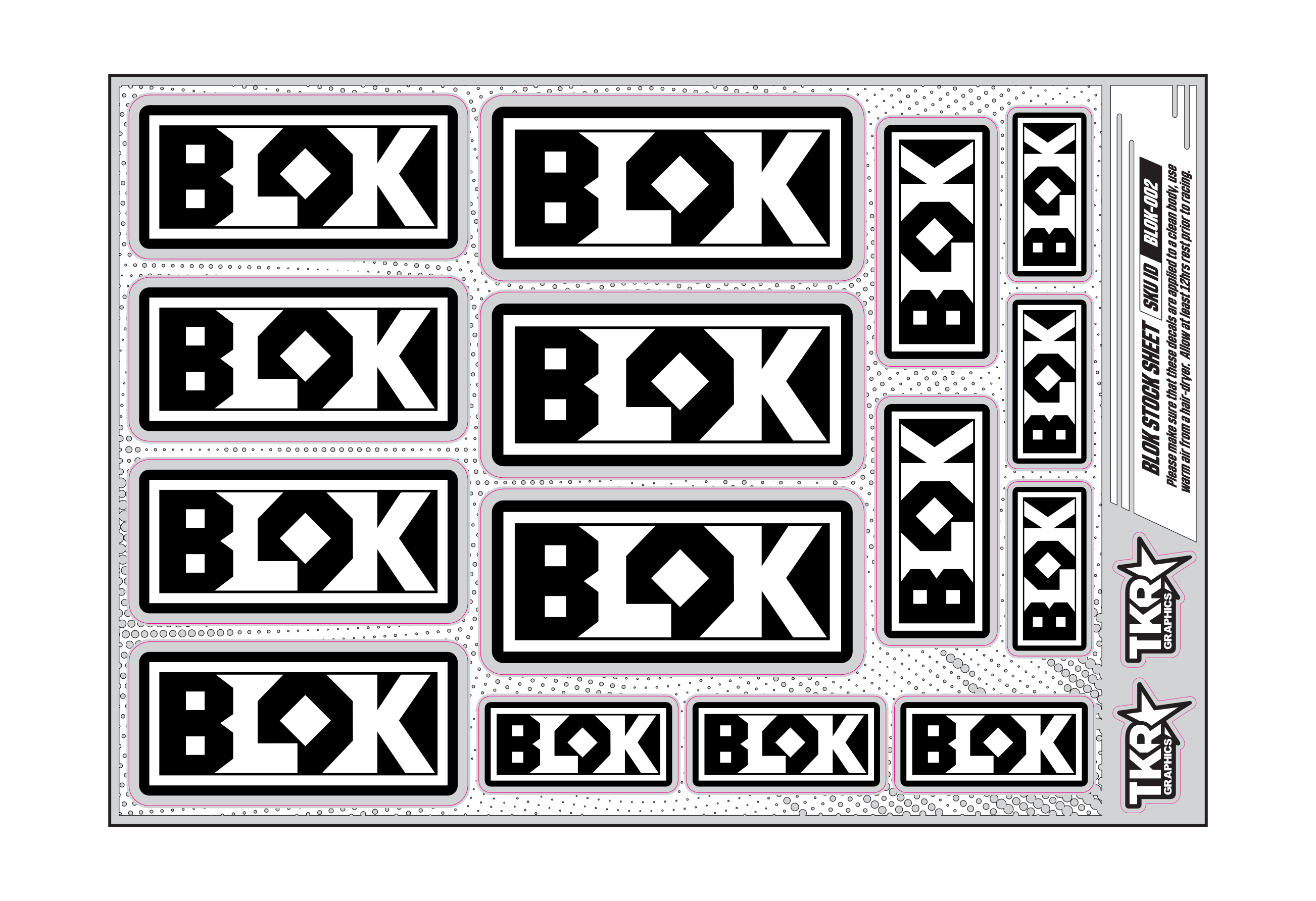 BLOK A5 STOCK SHEET
