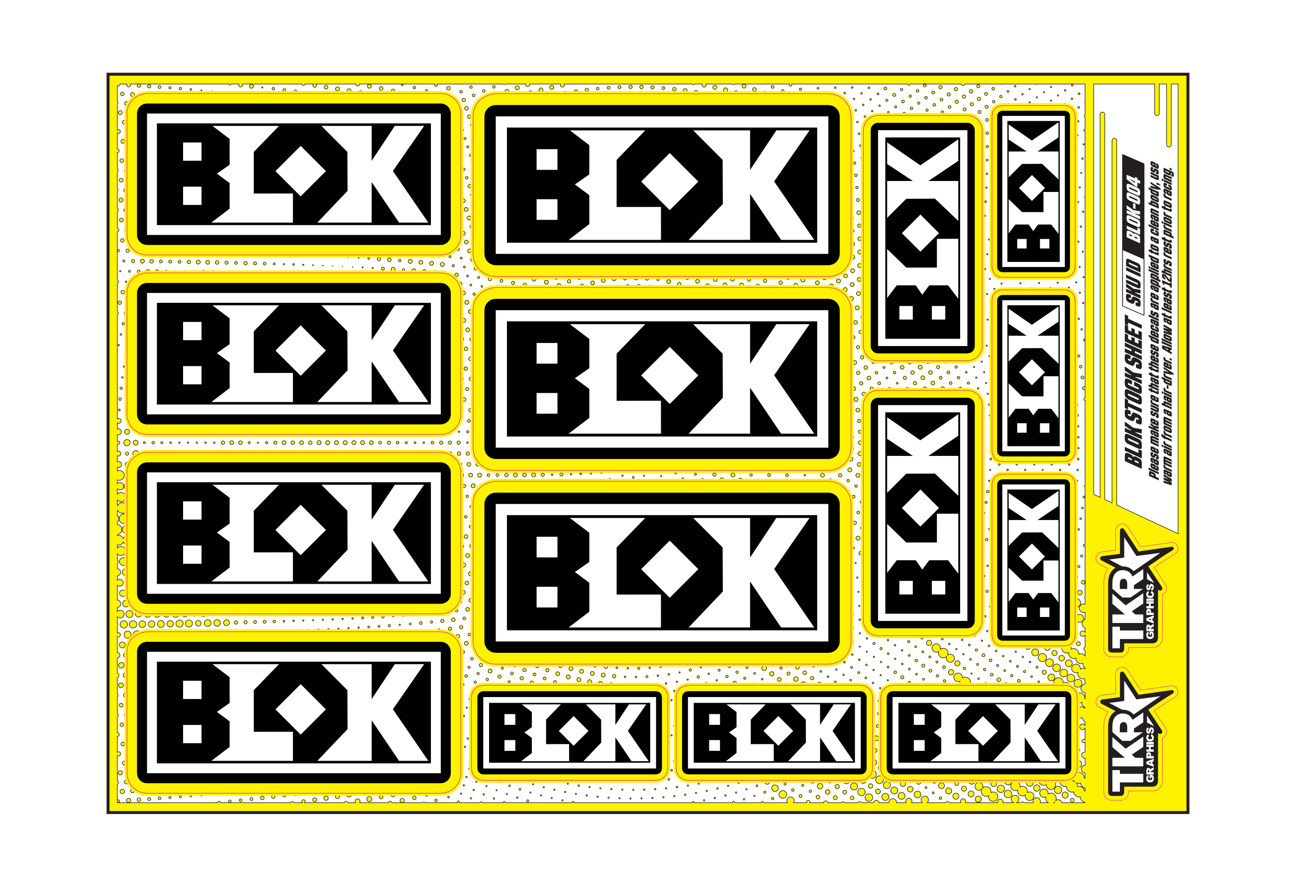 BLOK A5 STOCK SHEET