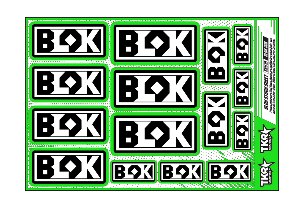BLOK A5 STOCK SHEET