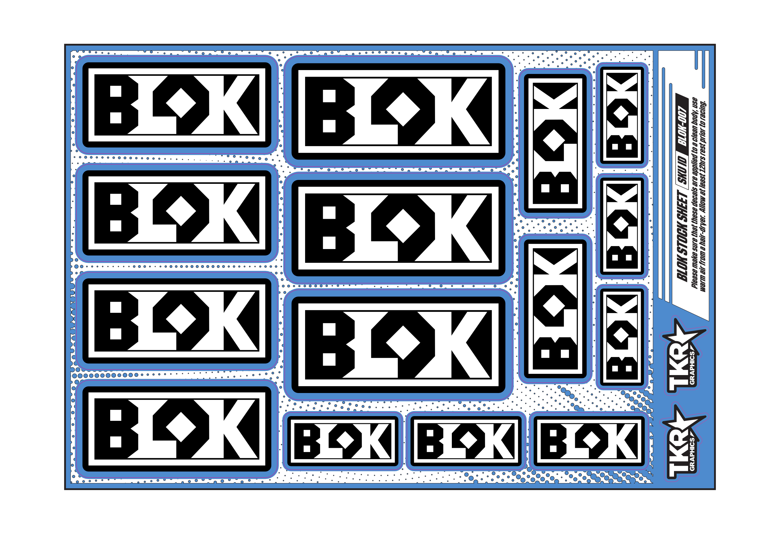 BLOK A5 STOCK SHEET