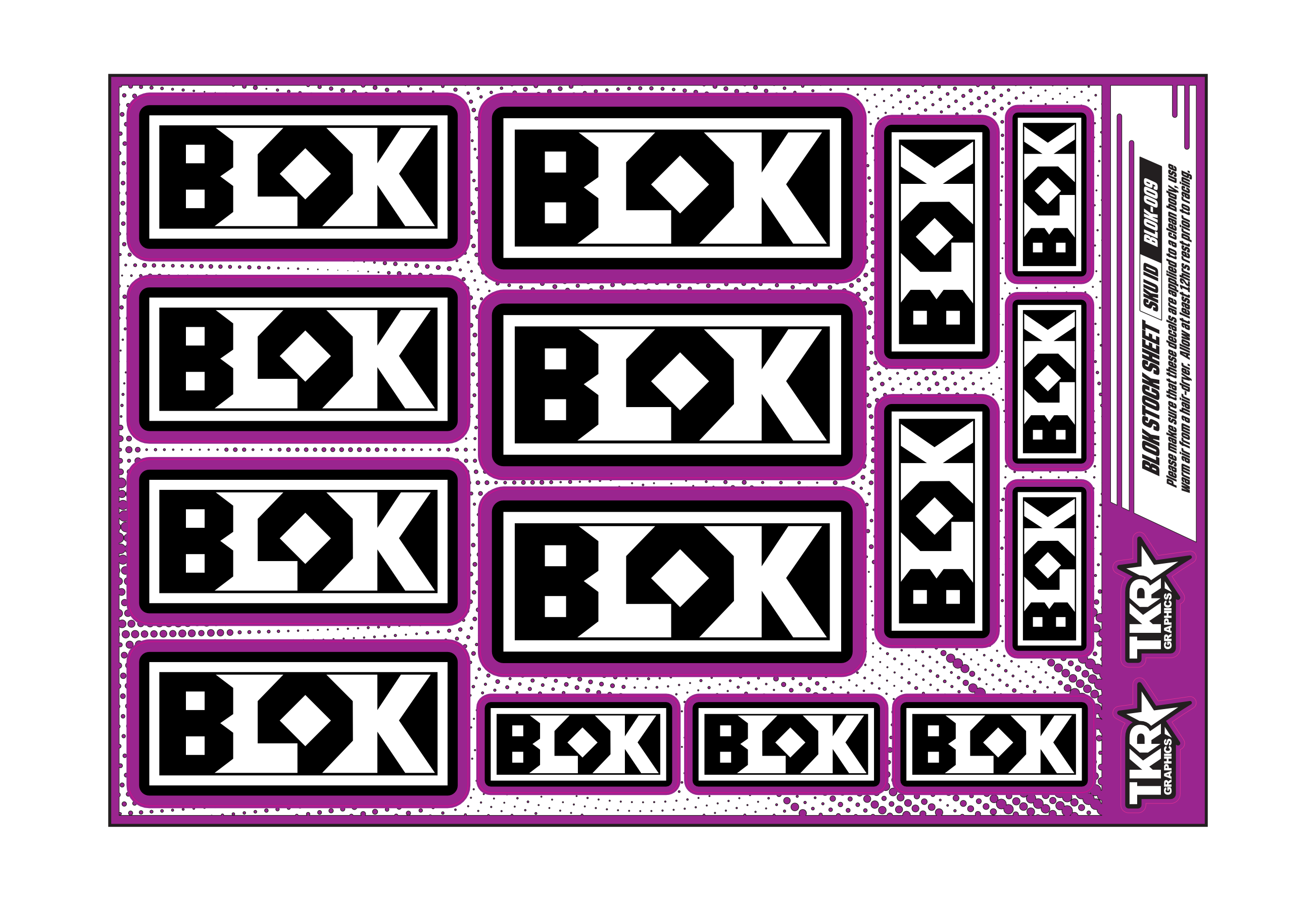BLOK A5 STOCK SHEET