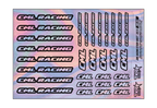 HOLOGRAPHIC CML RACING A5 STOCK SHEET
