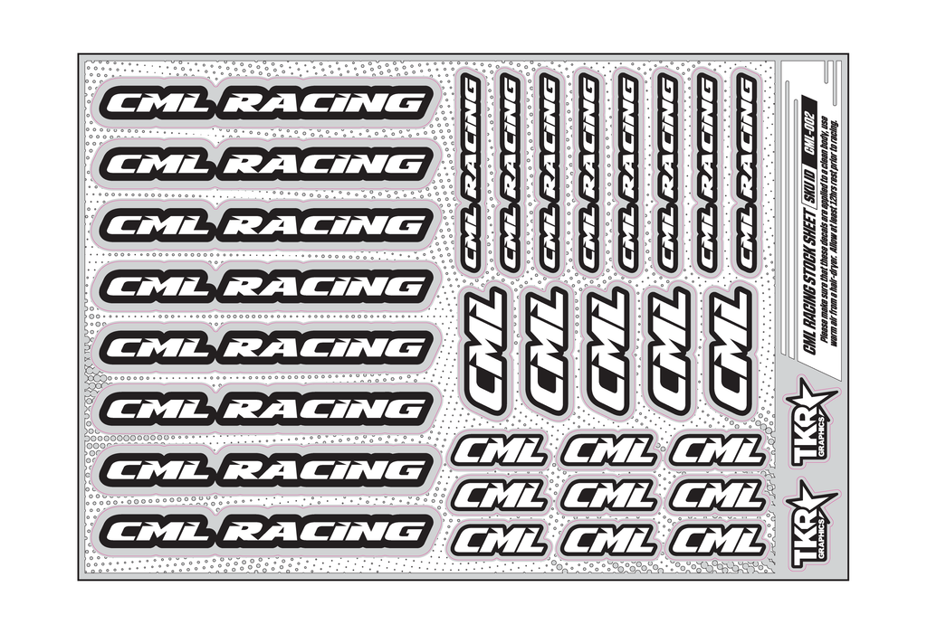 CML RACING A5 STOCK SHEET