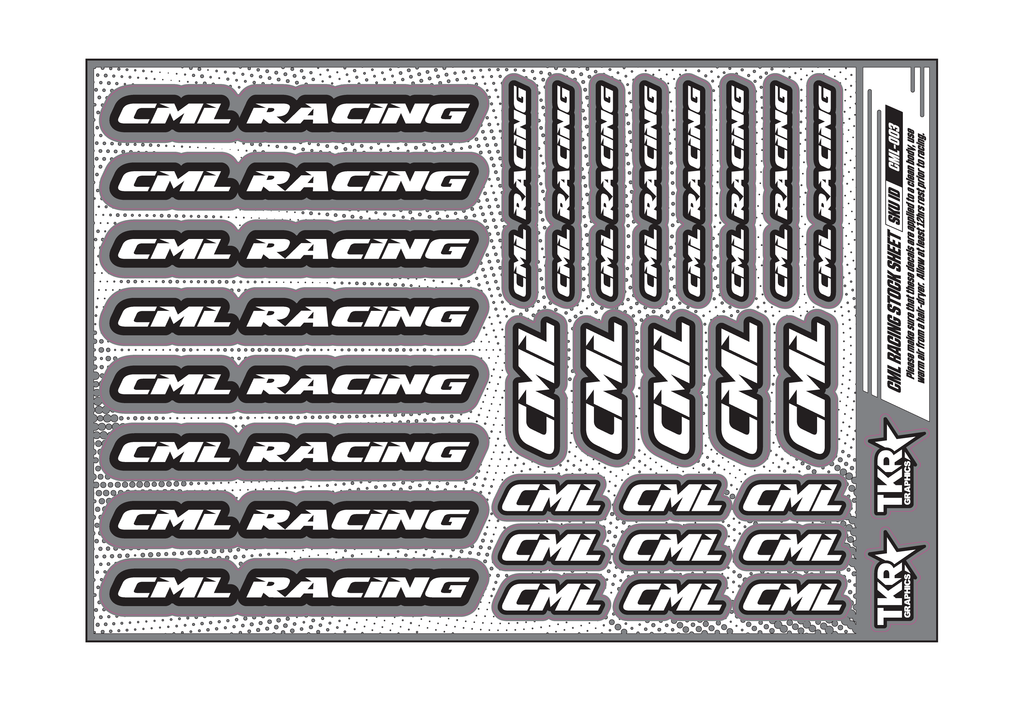CML RACING A5 STOCK SHEET