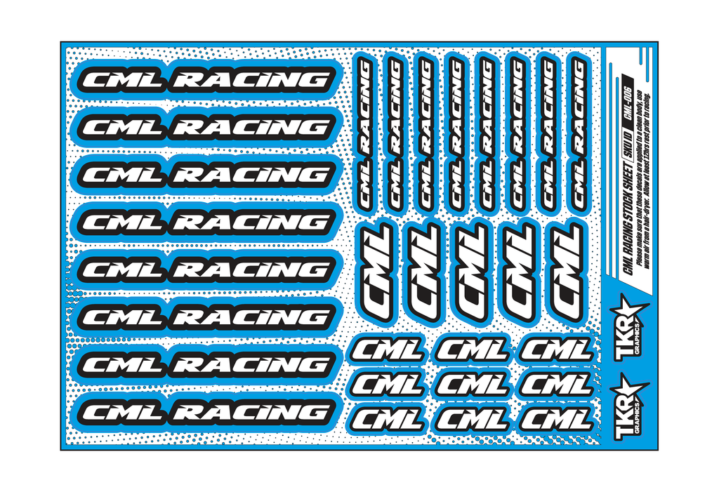 CML RACING A5 STOCK SHEET