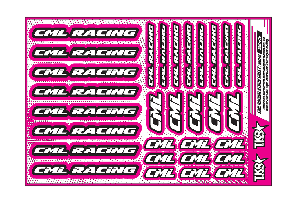 CML RACING A5 STOCK SHEET