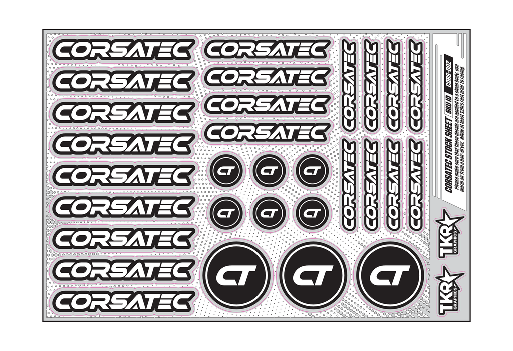 CORSATEC A5 STOCK SHEET