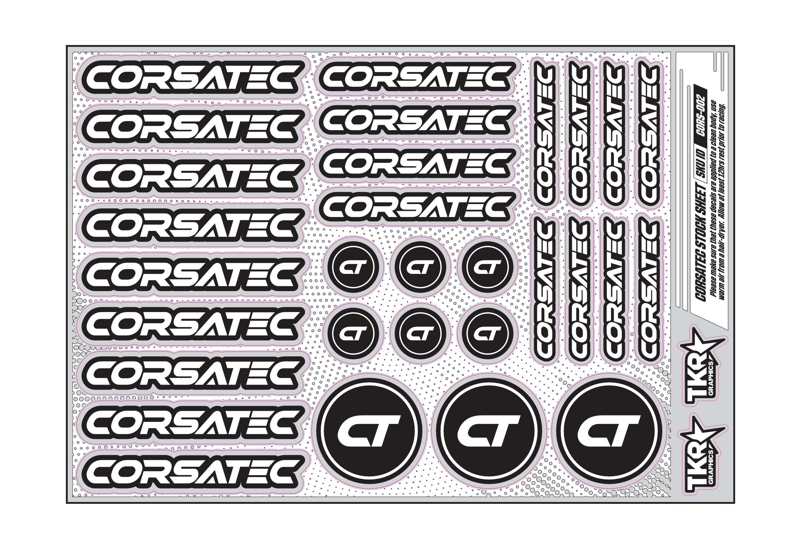CORSATEC A5 STOCK SHEET