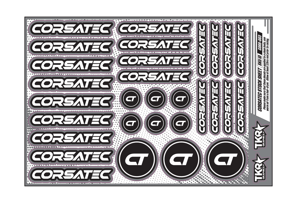 CORSATEC A5 STOCK SHEET