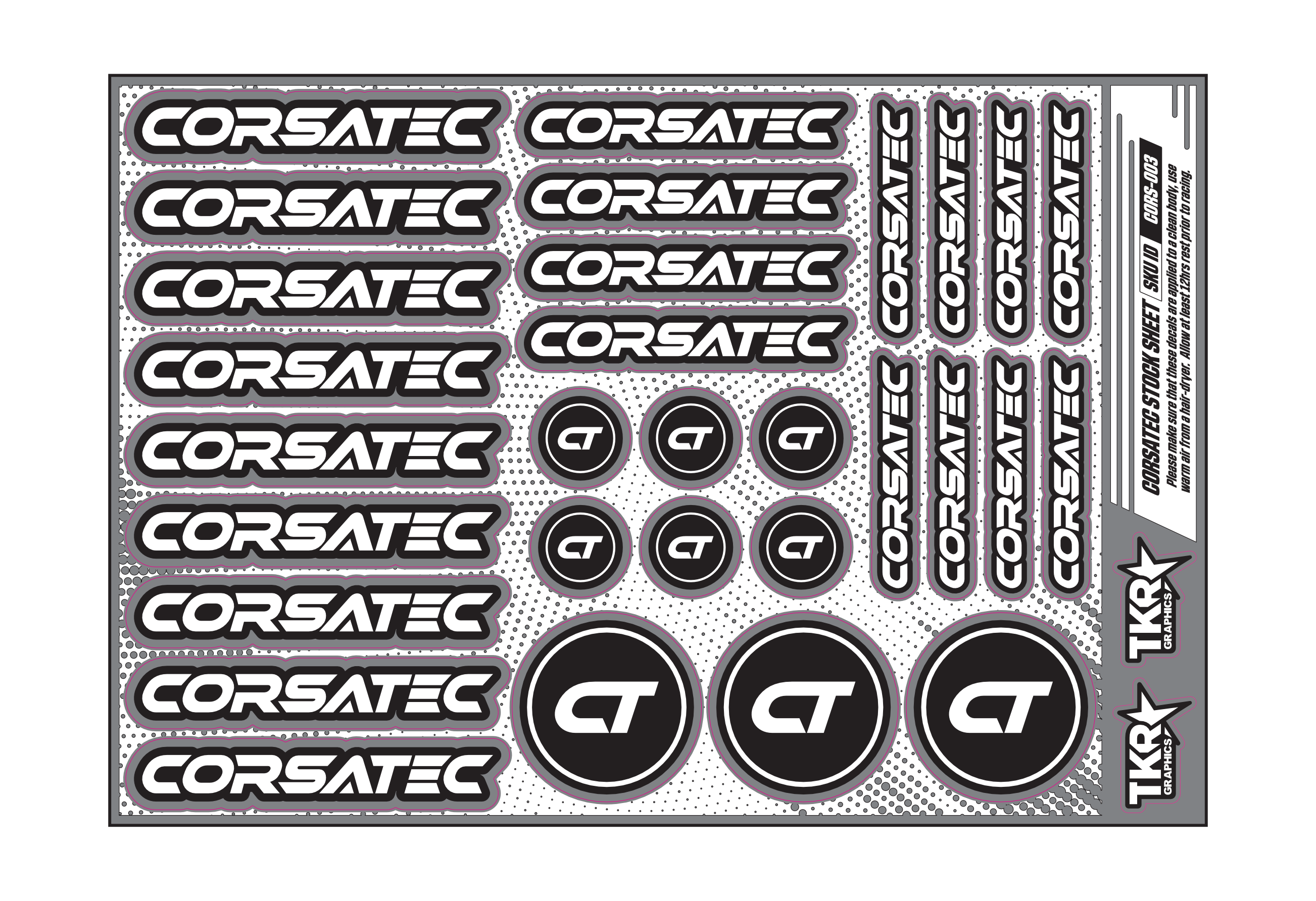 CORSATEC A5 STOCK SHEET