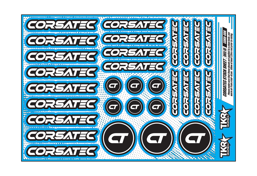 CORSATEC A5 STOCK SHEET