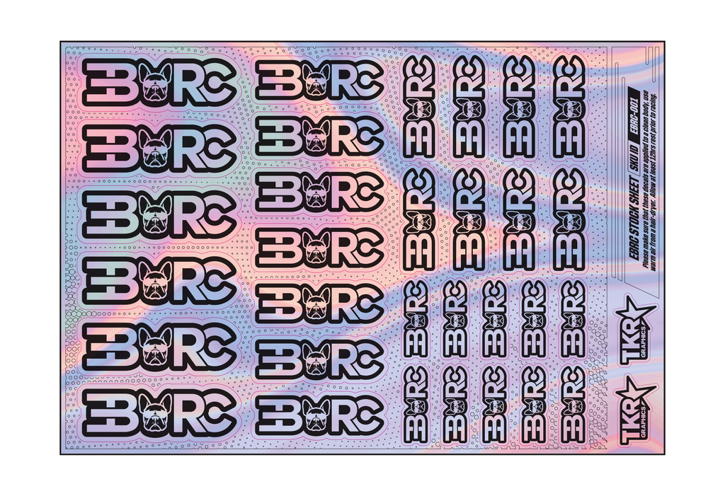 HOLOGRAPHIC EBRC A5 STOCK SHEET