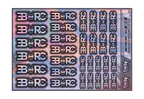 HOLOGRAPHIC EBRC A5 STOCK SHEET