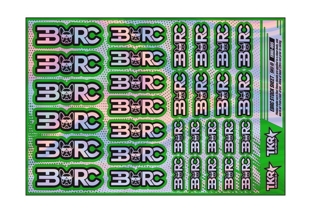 HOLOGRAPHIC EBRC A5 STOCK SHEET