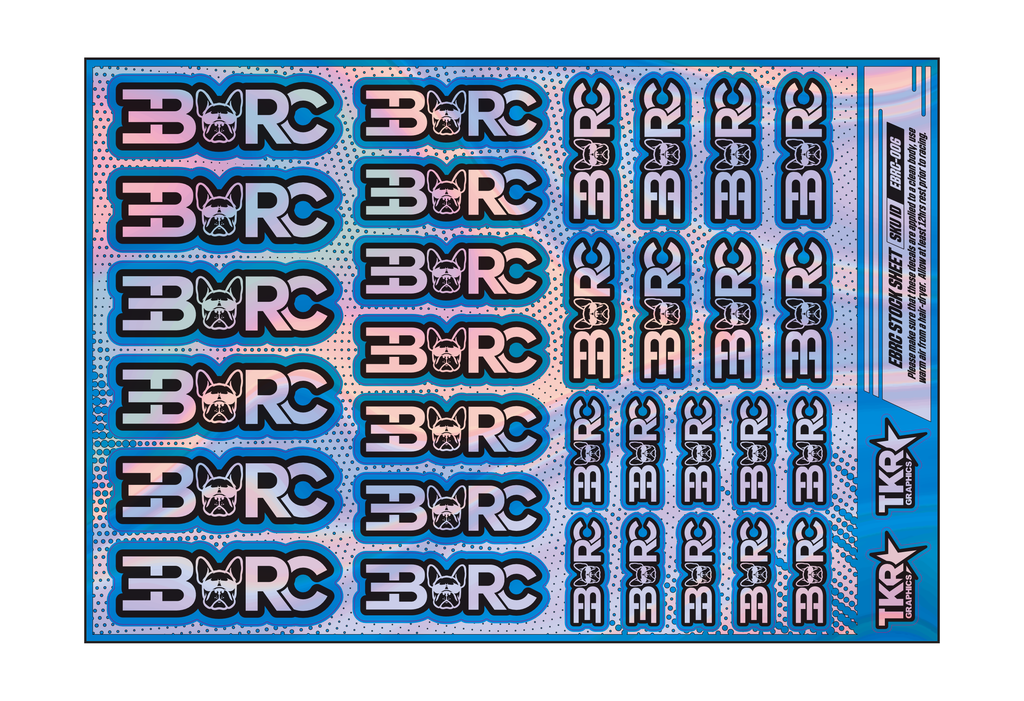 HOLOGRAPHIC EBRC A5 STOCK SHEET