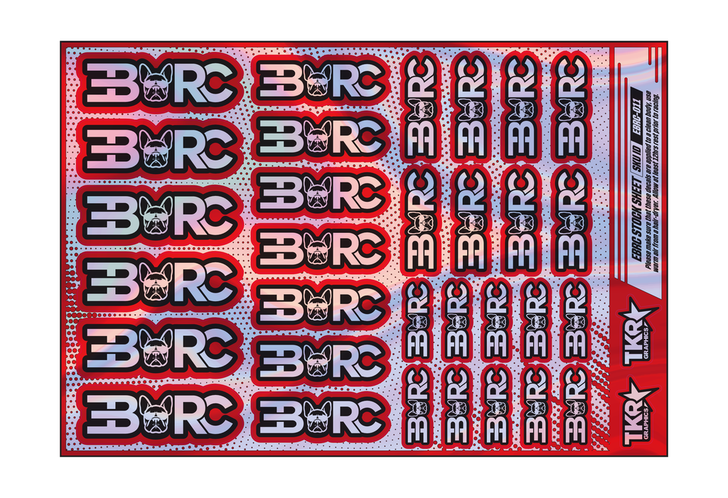 HOLOGRAPHIC EBRC A5 STOCK SHEET