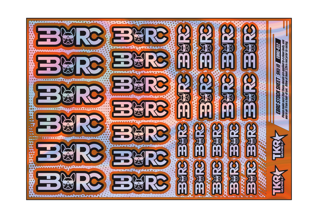 HOLOGRAPHIC EBRC A5 STOCK SHEET