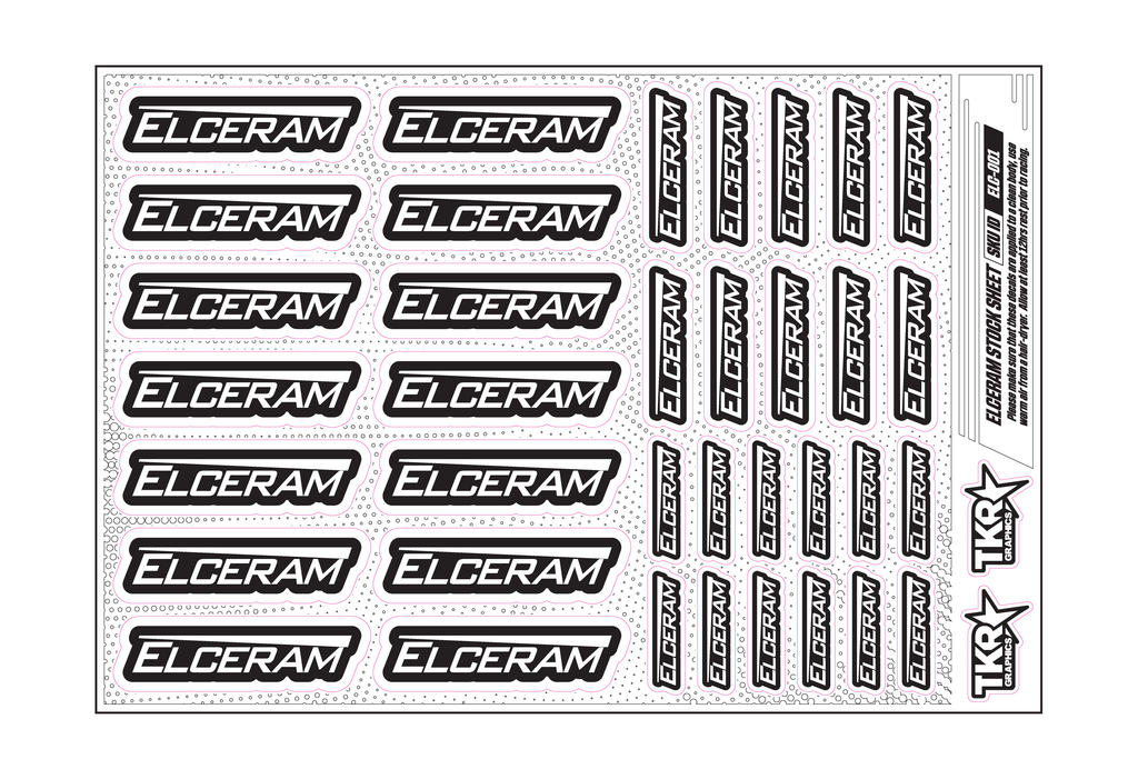 ELCERAM A5 STOCK SHEET