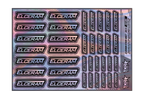 HOLOGRAPHIC ELCERAM A5 STOCK SHEET