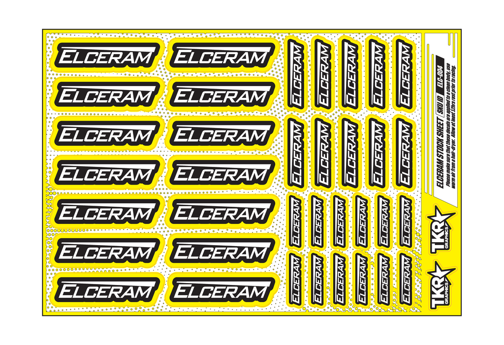 ELCERAM A5 STOCK SHEET