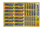 HOLOGRAPHIC ELCERAM A5 STOCK SHEET