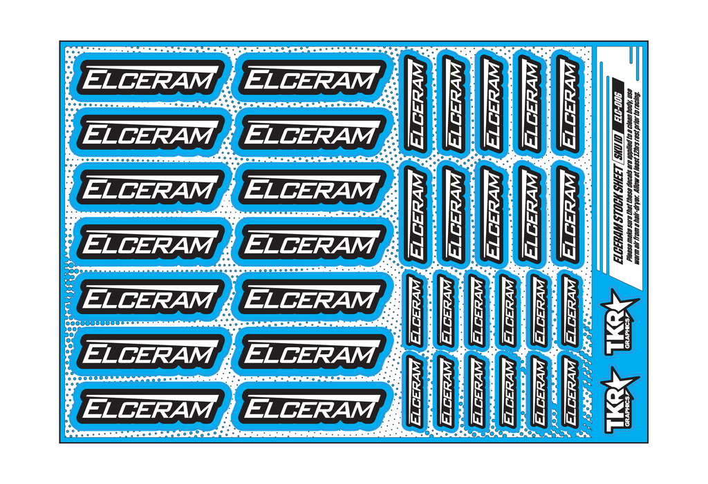 ELCERAM A5 STOCK SHEET