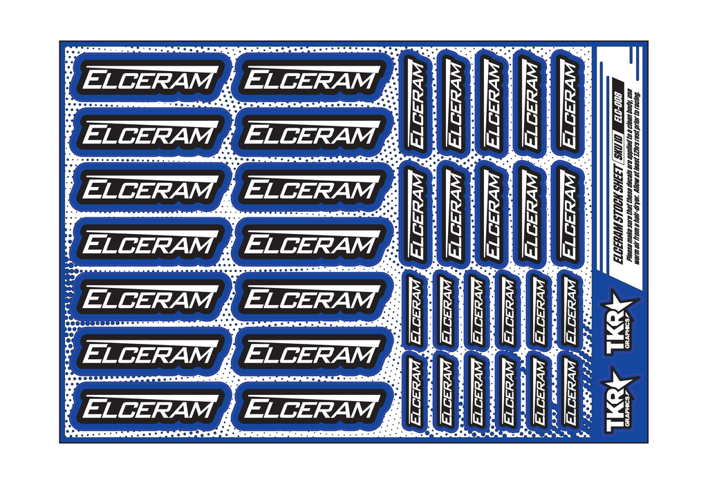 ELCERAM A5 STOCK SHEET