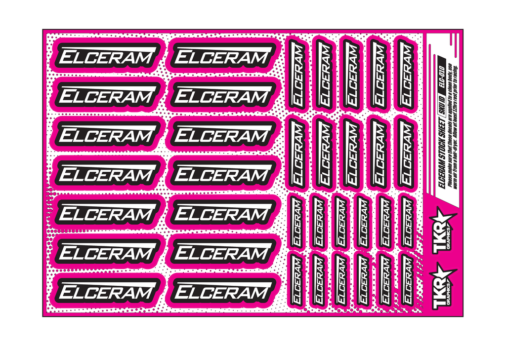 ELCERAM A5 STOCK SHEET