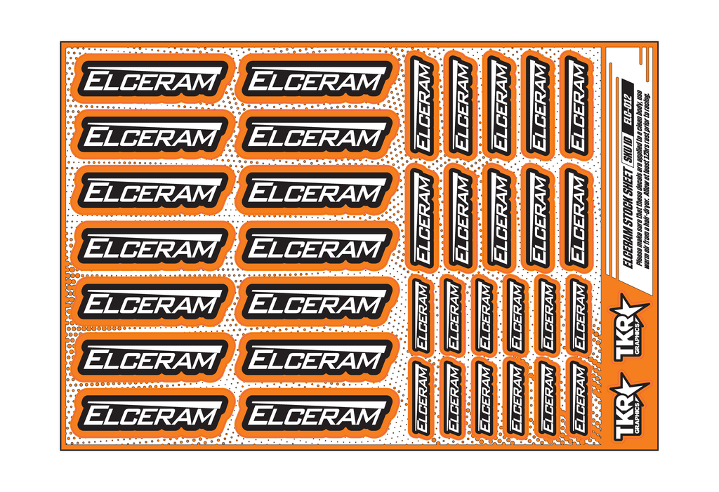 ELCERAM A5 STOCK SHEET