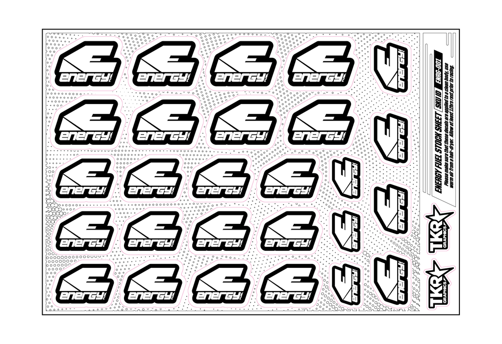 ENERGY FUEL A5 STOCK SHEET